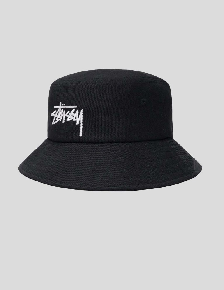 STUSSY cappello grande stock buck nero